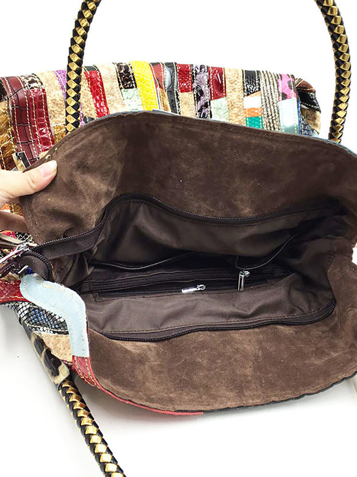 Mishahna - Fashion Western Style Colorful Handbag