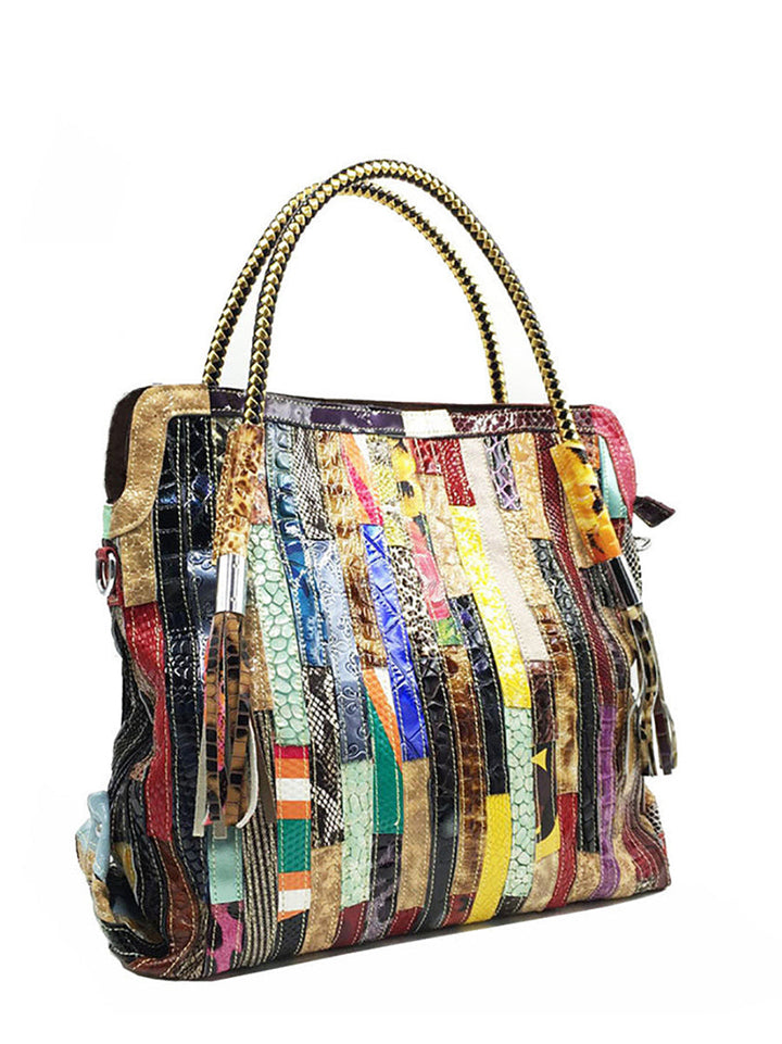 Mishahna - Fashion Western Style Colorful Handbag