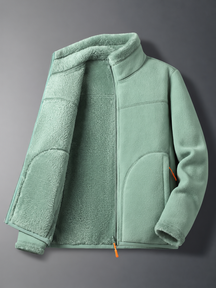 Milissa - Long Sleeve Winter Jacket With Pocket