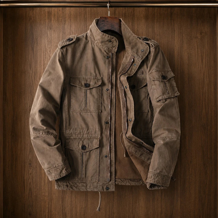 Moahan - Multi-Pocket Utility Jacket
