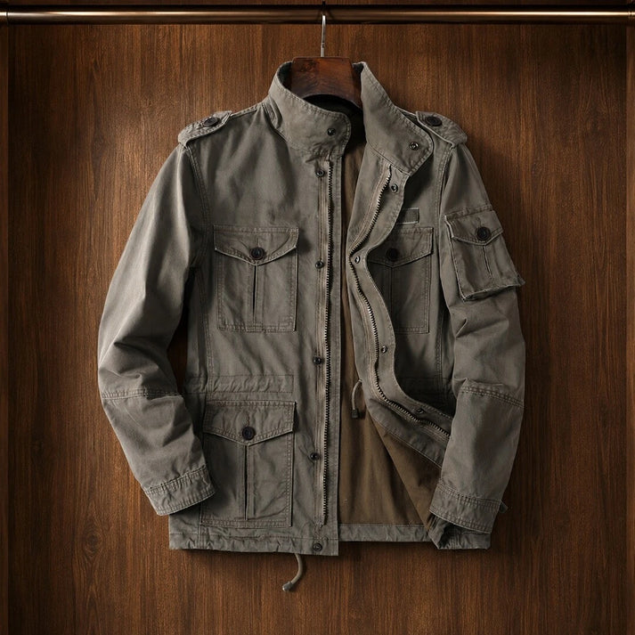 Moahan - Multi-Pocket Utility Jacket