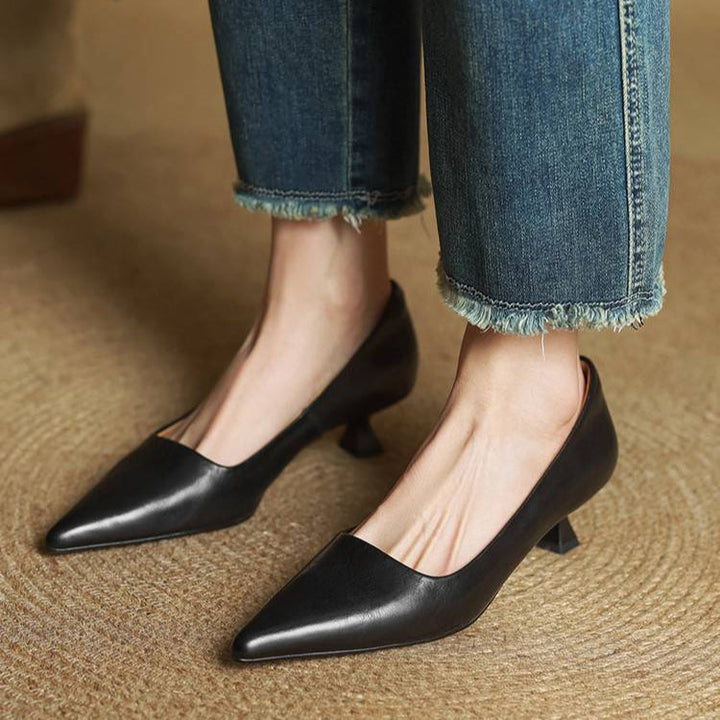 Samra - Genuine Leather Pumps