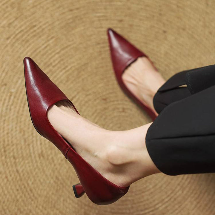 Samra - Genuine Leather Pumps