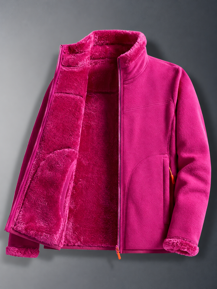 Milissa - Long Sleeve Winter Jacket With Pocket