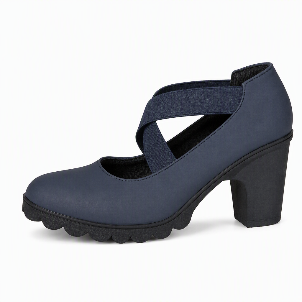 Magela - Mary Jane Style Shoes With Crossed Straps