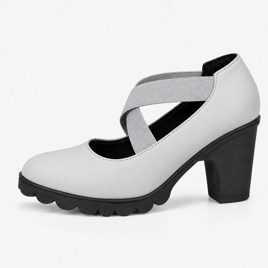 Magela - Mary Jane Style Shoes With Crossed Straps