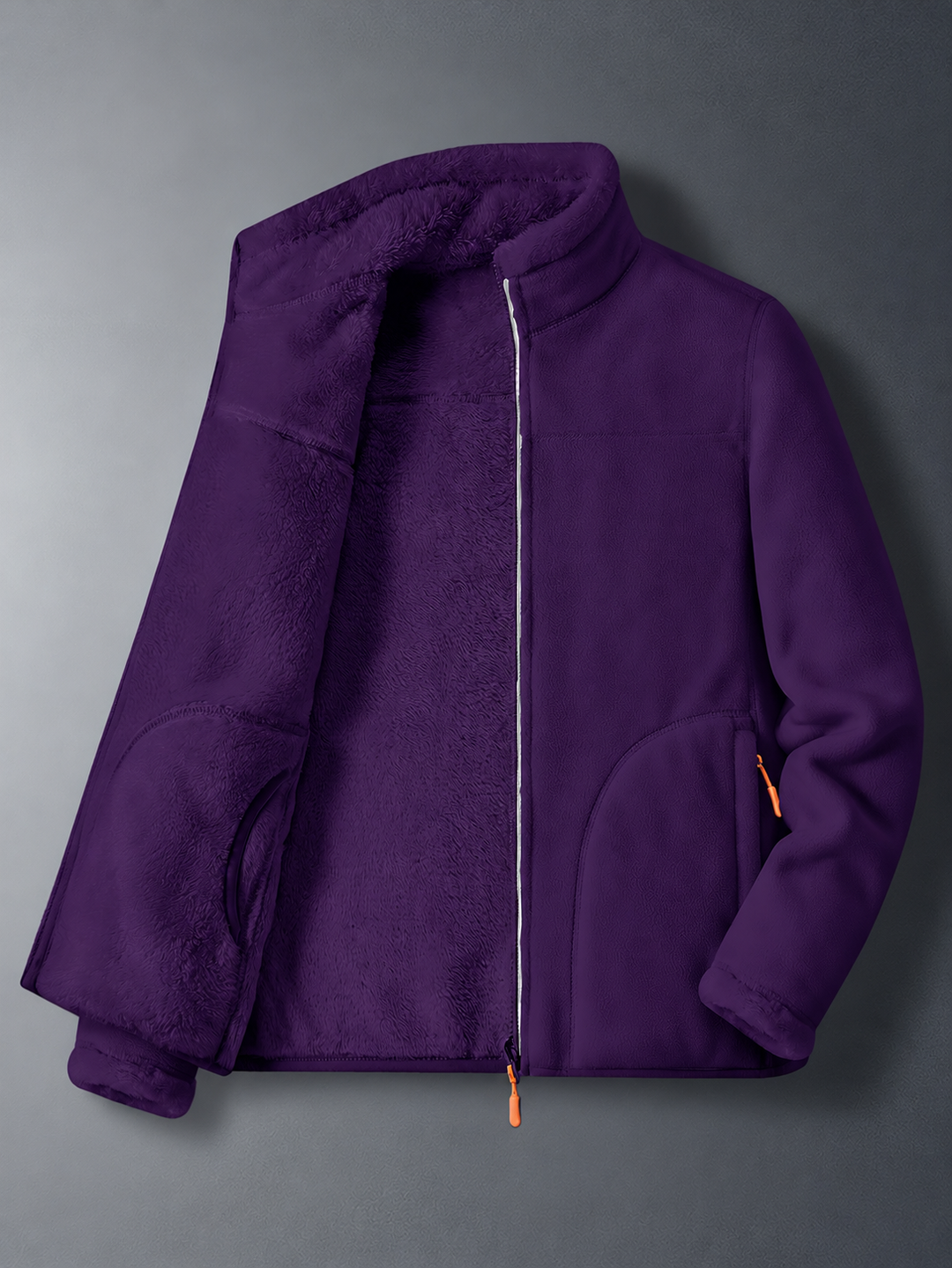 Milissa - Long Sleeve Winter Jacket With Pocket