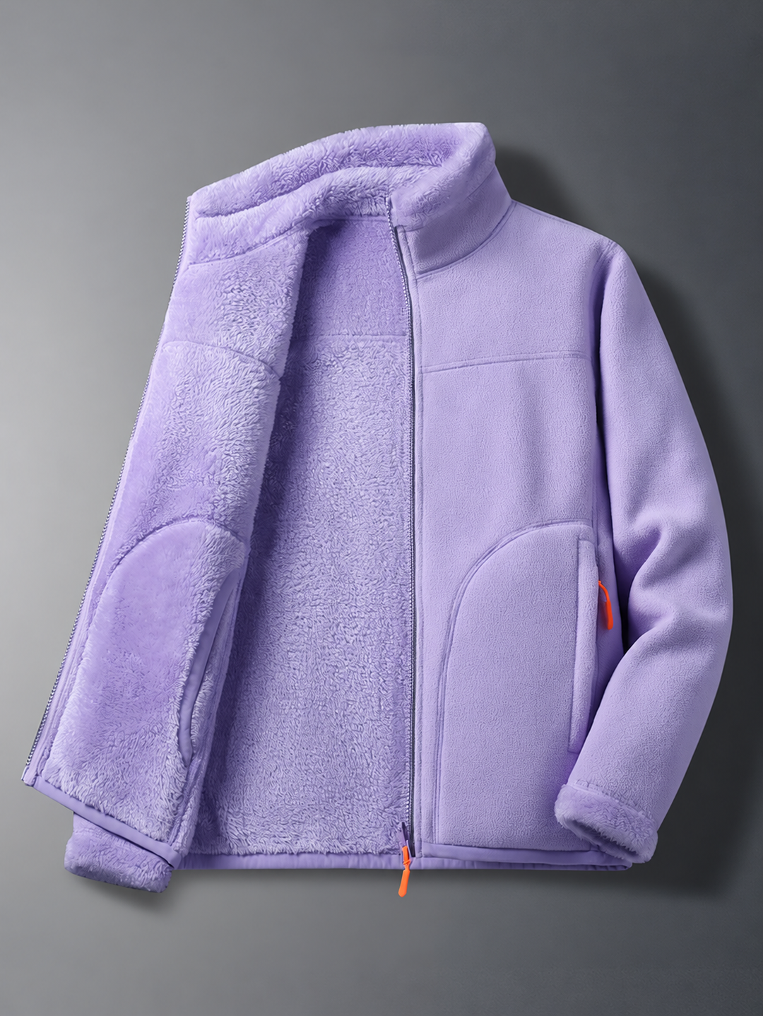 Milissa - Long Sleeve Winter Jacket With Pocket