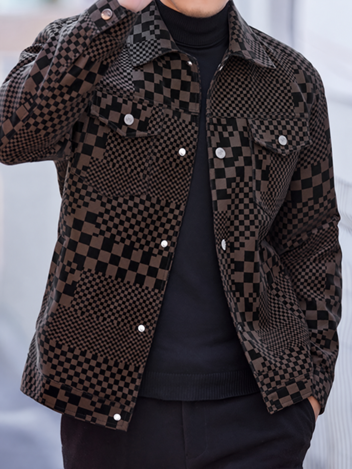 Davaa - Long Sleeve Lapel Jacket