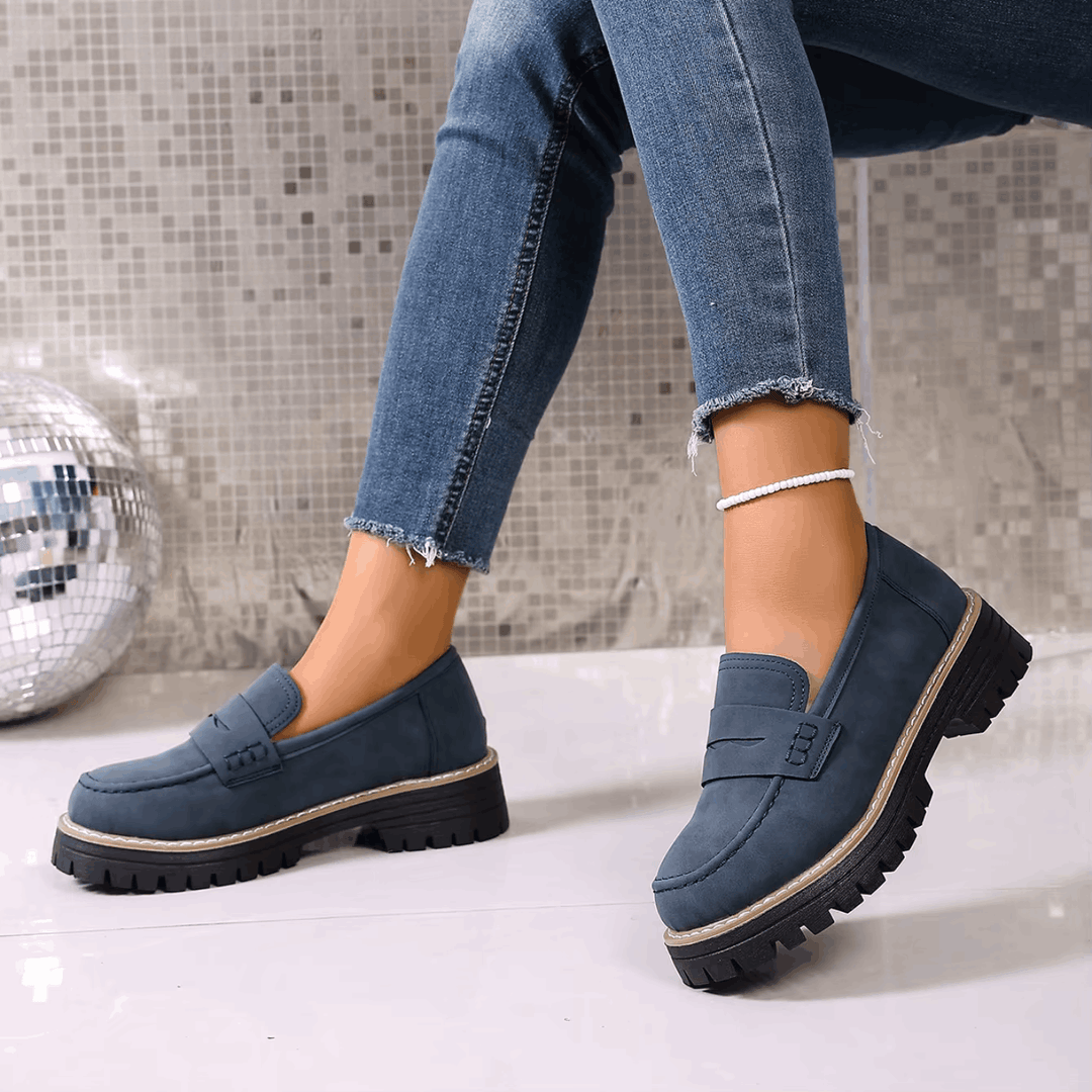 Jasha - Round Toe Non-Slip Loafer