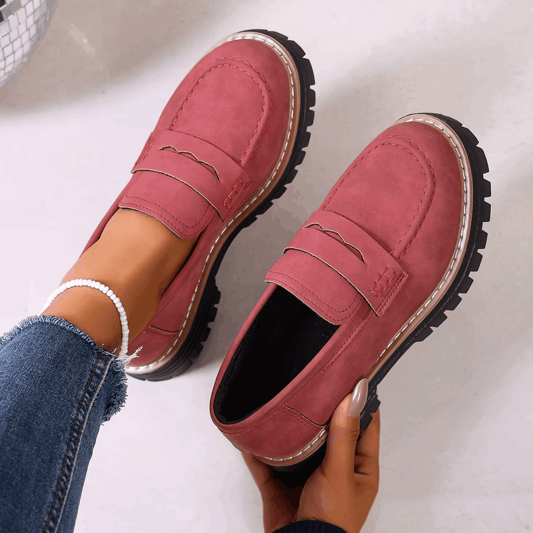 Jasha - Round Toe Non-Slip Loafer