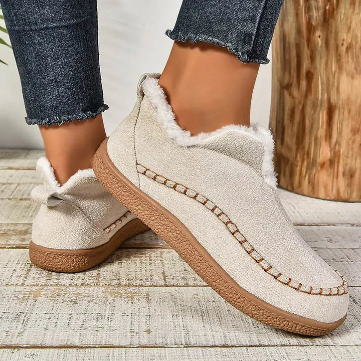 Enora - Fleece Lined Ankle Boots