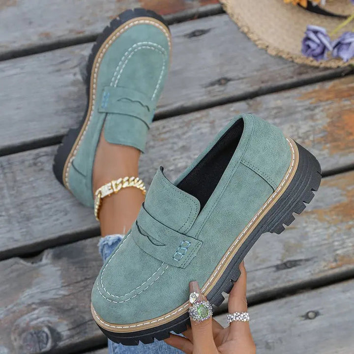 Jasha - Round Toe Non-Slip Loafer