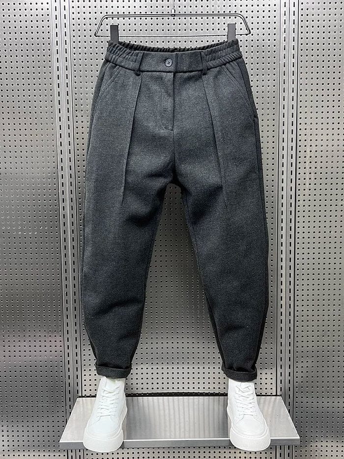Lizandro - High Waist Pleated Tapered Trousers