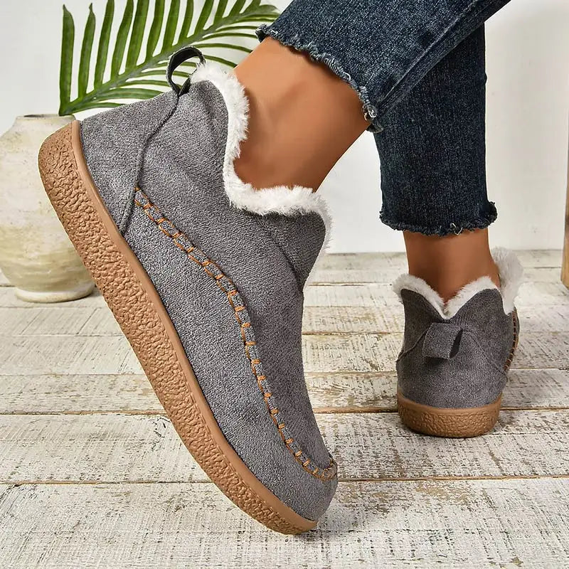 Enora - Fleece Lined Ankle Boots
