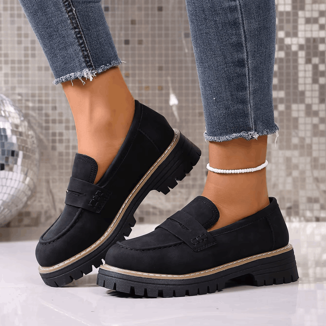 Jasha - Round Toe Non-Slip Loafer