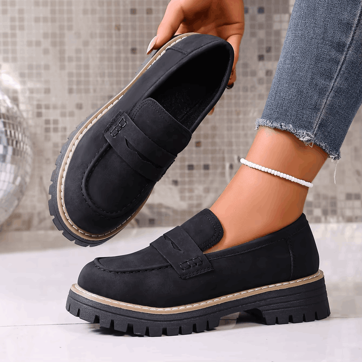 Jasha - Round Toe Non-Slip Loafer