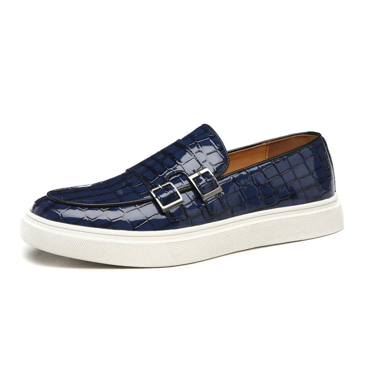 Loic - Crocodile Pattern Loafer