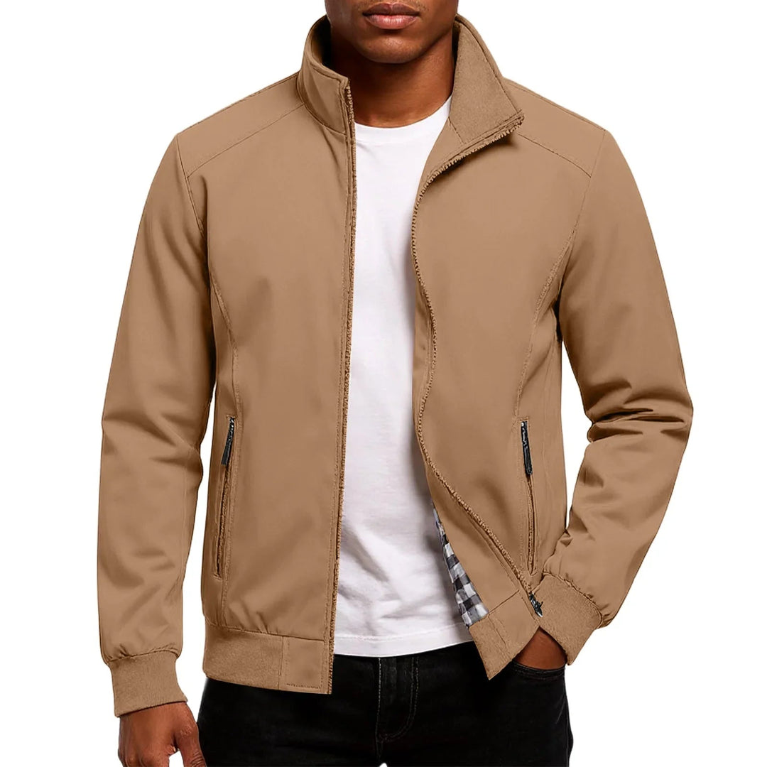 Zynkal - Bomber Jacket With Stand Collar