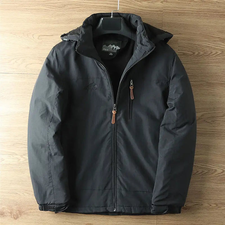 Johanson - Jacket with Hood and Zippered Chest Pocket