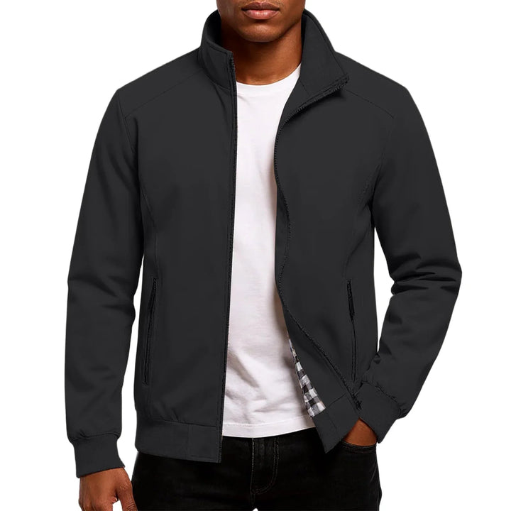 Zynkal - Bomber Jacket With Stand Collar