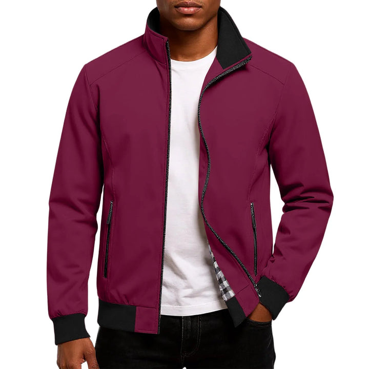 Zynkal - Bomber Jacket With Stand Collar