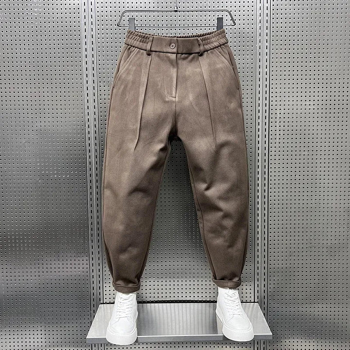 Lizandro - High Waist Pleated Tapered Trousers