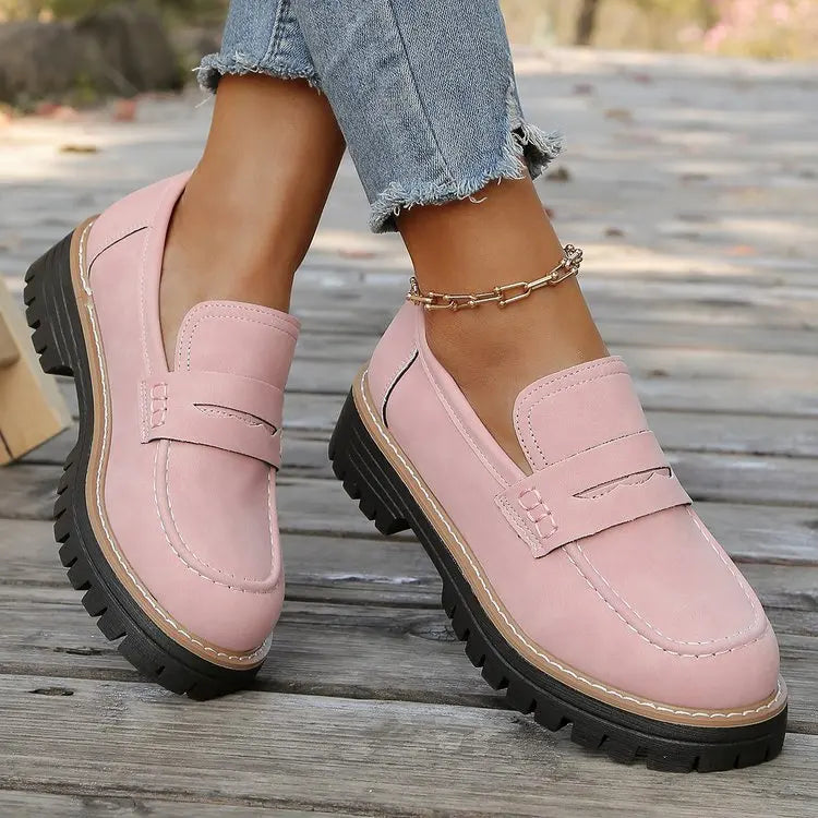 Jasha - Round Toe Non-Slip Loafer