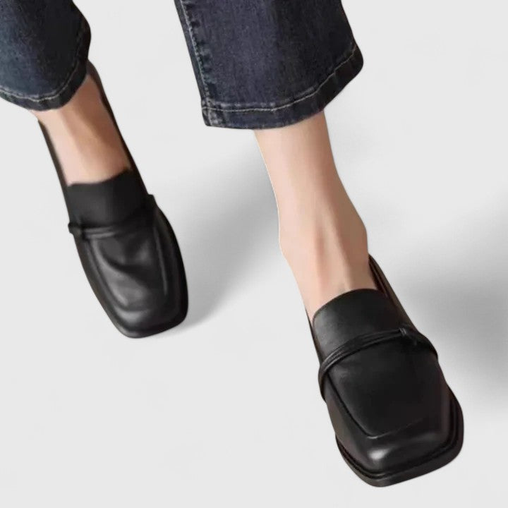 Esmer - Loafers With Square Toe and Block Heel
