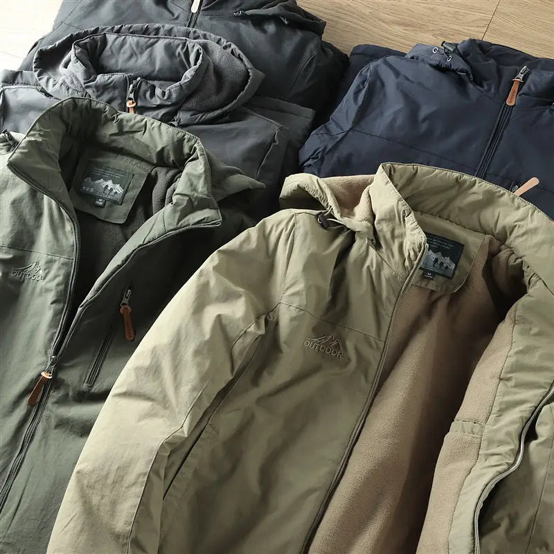 Johanson - Jacket with Hood and Zippered Chest Pocket