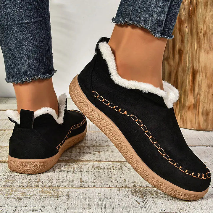 Enora - Fleece Lined Ankle Boots