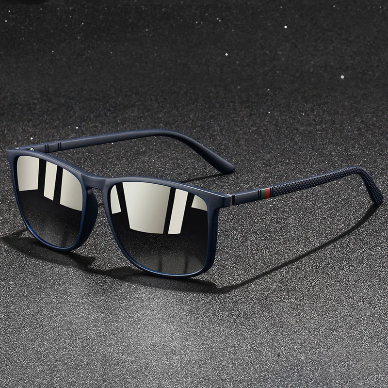 VeloraVision - Square-Frame Polarized UV Protection Sunglasses