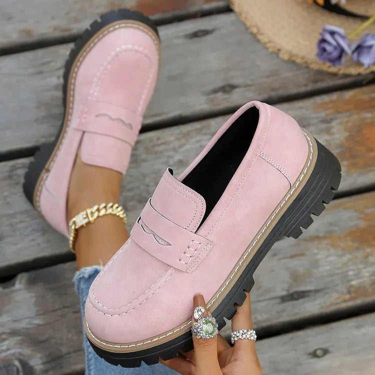 Jasha - Round Toe Non-Slip Loafer