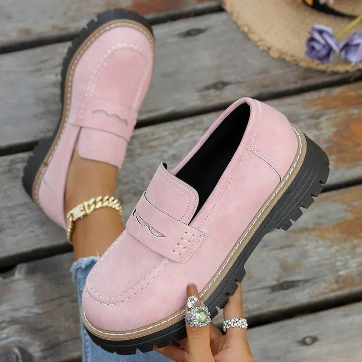Jasha - Round Toe Non-Slip Loafer