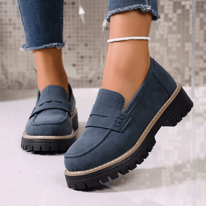 Jasha - Round Toe Non-Slip Loafer