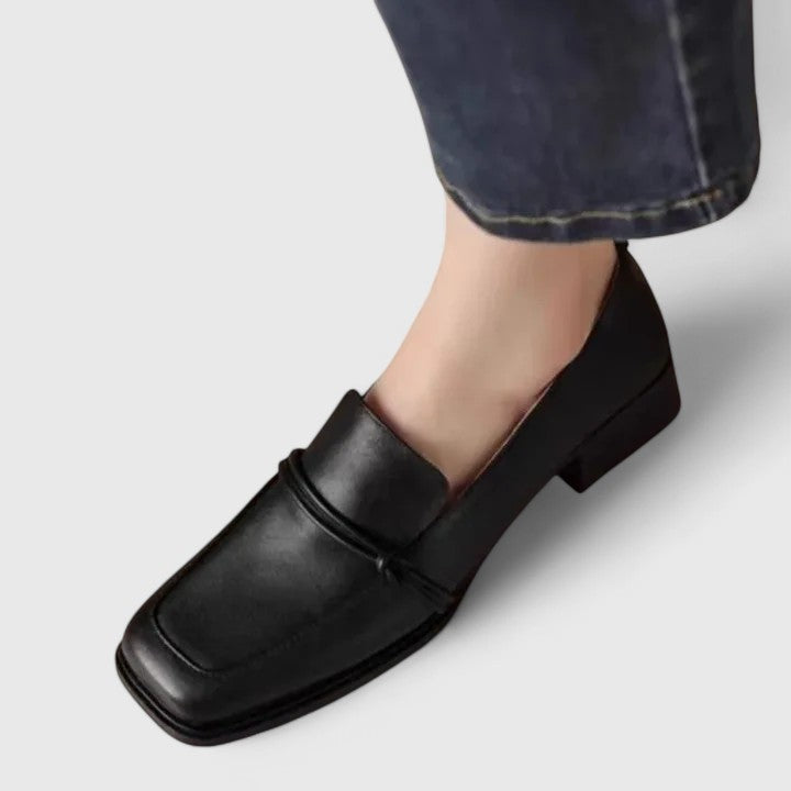 Esmer - Loafers With Square Toe and Block Heel