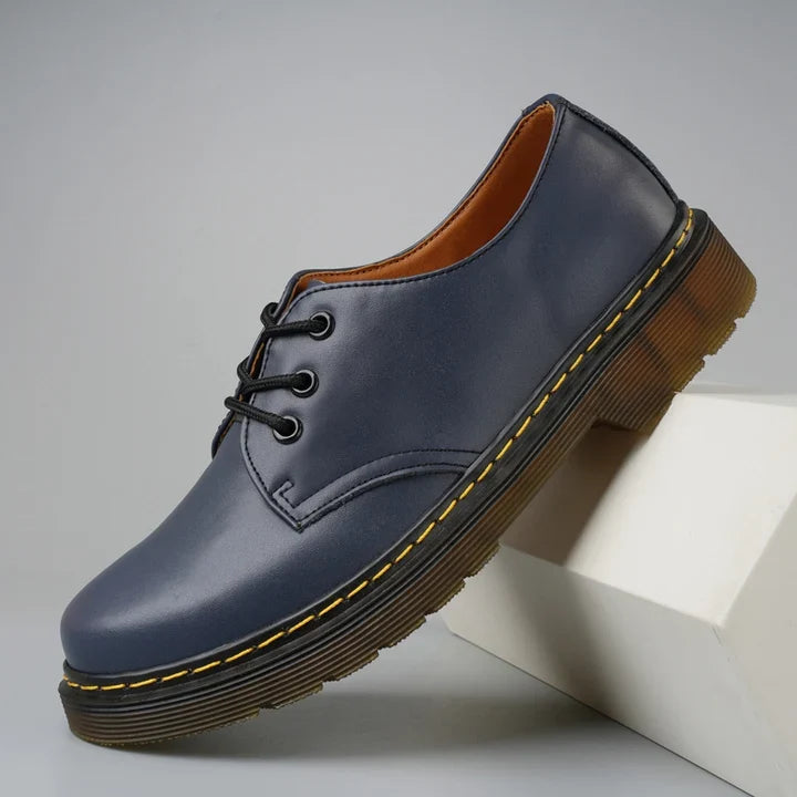 Nyklas - Lace-Up Derby Shoes With Contrast Sole Stitching