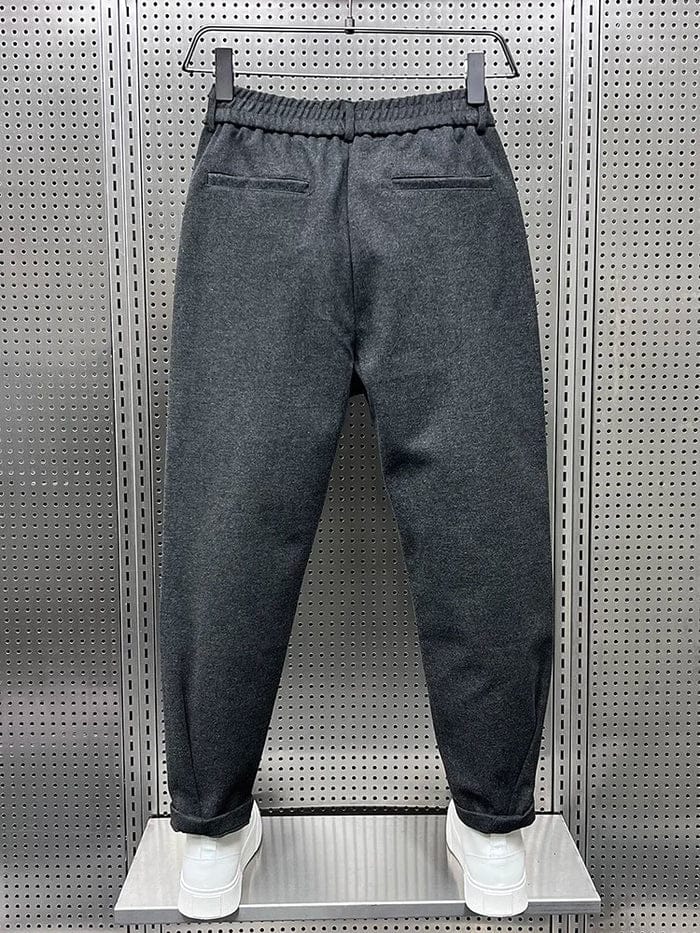 Lizandro - High Waist Pleated Tapered Trousers