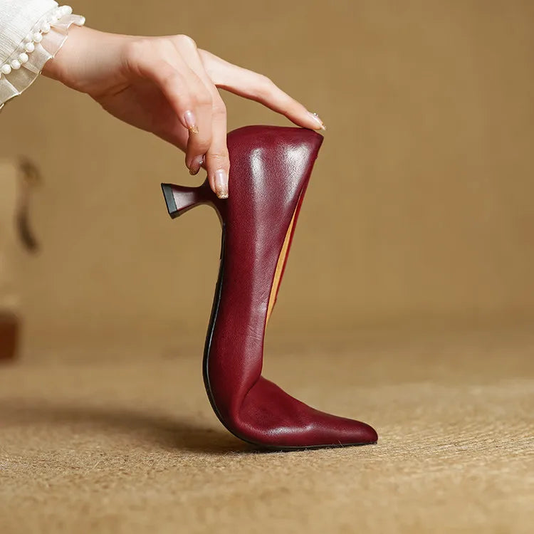 Samra - Genuine Leather Pumps