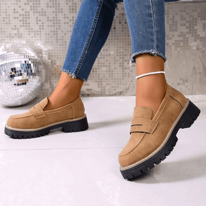 Jasha - Round Toe Non-Slip Loafer