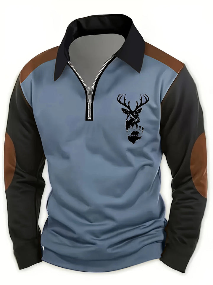 Lymann - Deer Graphic Long Sleeve Shirt