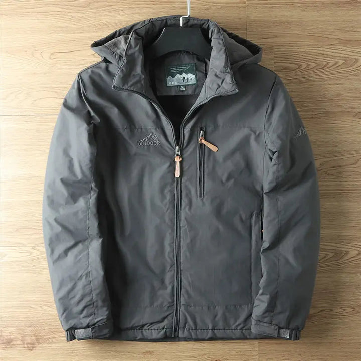 Johanson - Jacket with Hood and Zippered Chest Pocket