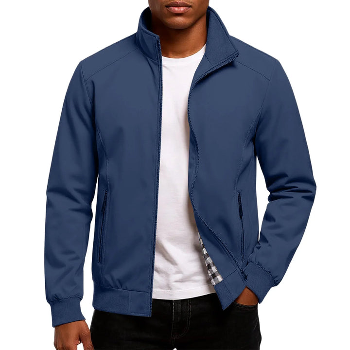 Zynkal - Bomber Jacket With Stand Collar
