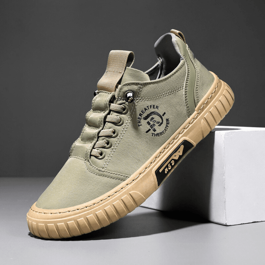 Rahal - Lace Up Suede Sneakers