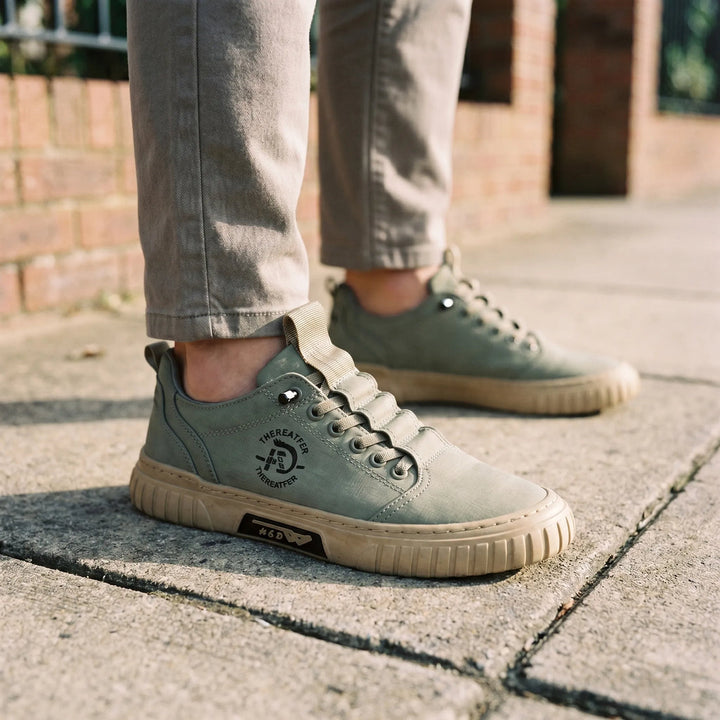 Rahal - Lace Up Suede Sneakers