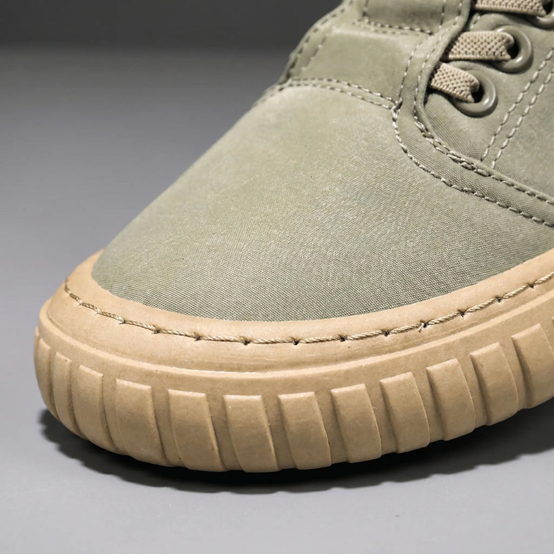 Rahal - Lace Up Suede Sneakers