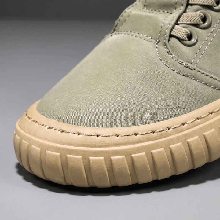 Rahal - Lace Up Suede Sneakers
