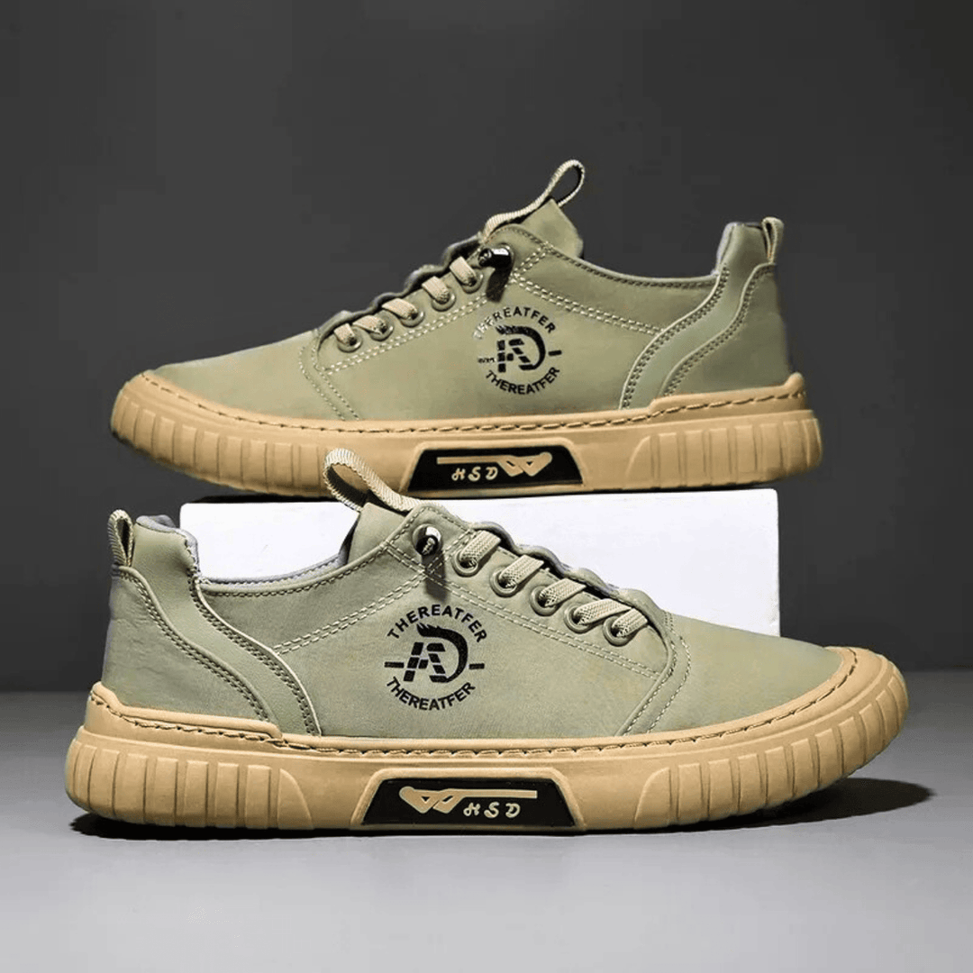 Rahal - Lace Up Suede Sneakers