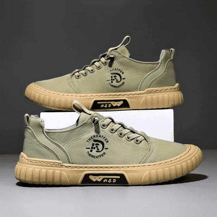 Rahal - Lace Up Suede Sneakers