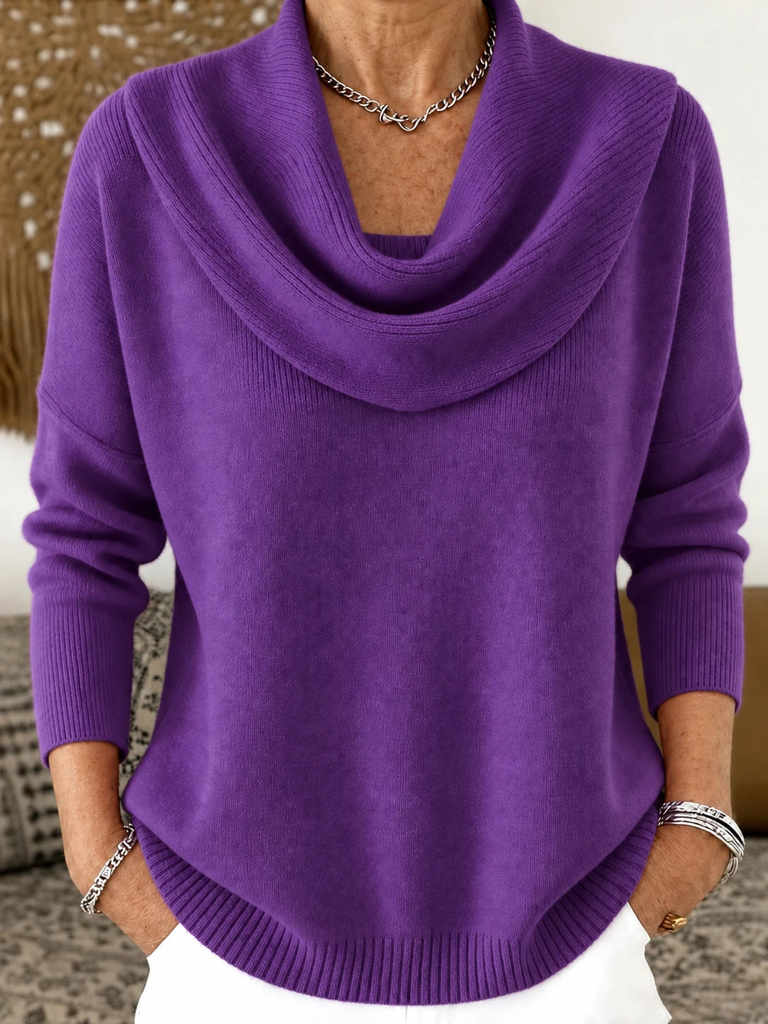 Koyce - Long Sleeve Knitted Sweater